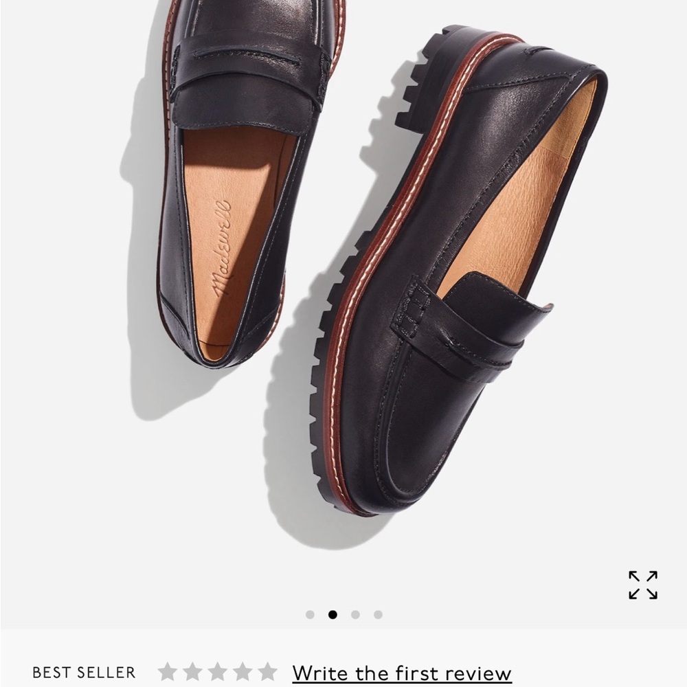 Madewell Corinne Lugsole Loafer in Black